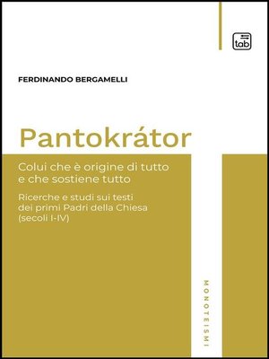 cover image of Pantokrátor